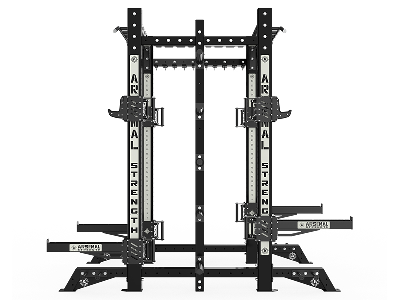 Alpha 7 Double Half Rack with Powerslide Arsenal Strength Equipment